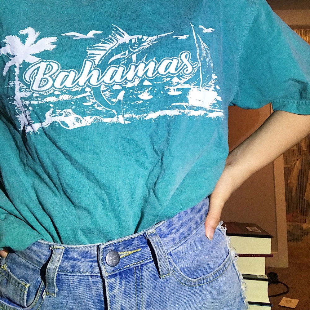 vintage graphic Bahamas tee